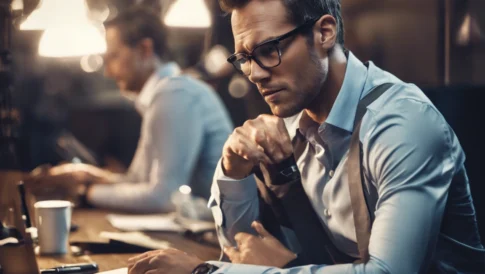 Image of a marketing copywriter