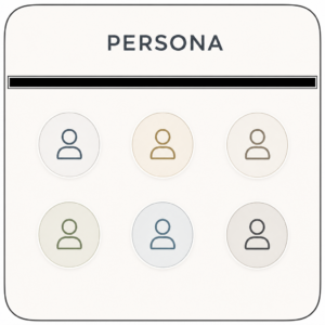 visual of personas that drive content marketing tools choice